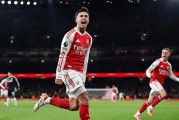 英超-加布里埃尔破门特罗萨德传射 阿森纳4-1大胜维拉